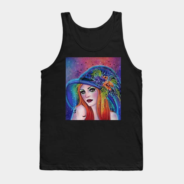 Isadore Halloween Witch By Renee Lavoie Tank Top by ReneeLLavoie